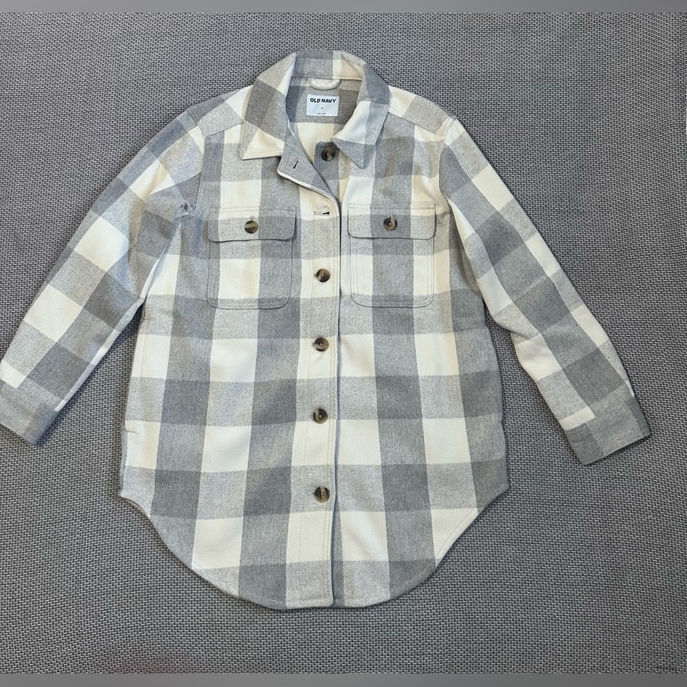 Old Navy Checkered Shacket
